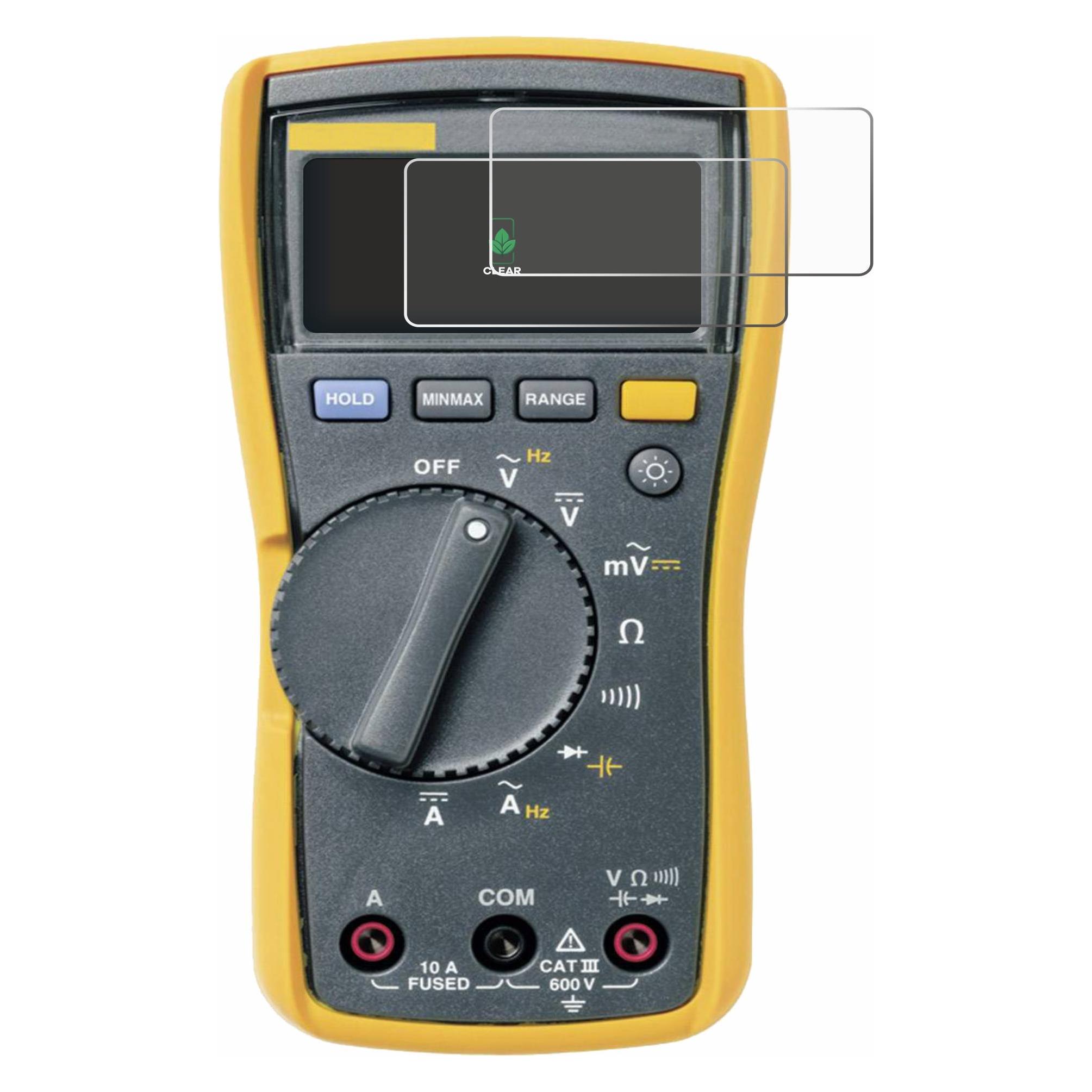 ScreenLeaf Schutzfolie für Fluke MultiMeter 115 Displayschutz Display Schutz Folie Klar Transparent (6162180)