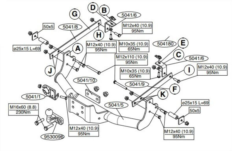 Attelage Toyota ProAce I (08/13-08/16) Standard