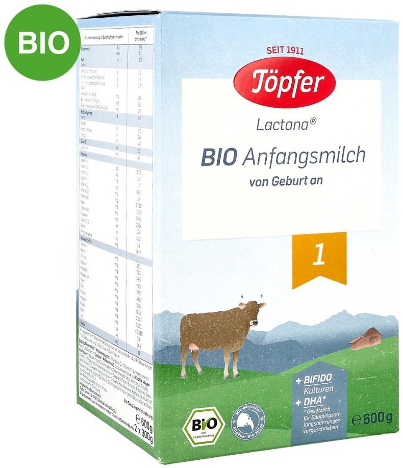Töpfer Lactana Bio 1 Pulver 600g