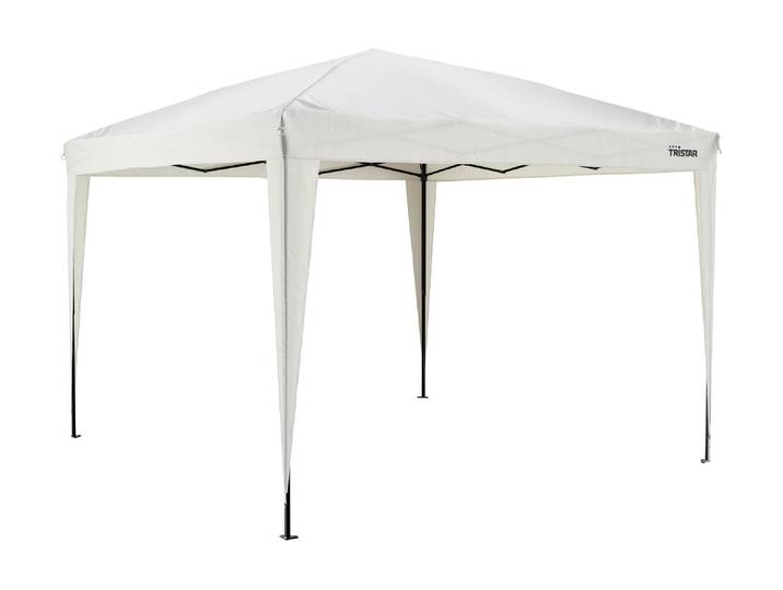 Pavillon TRISTAR PT-7801 3 x 3 m , beige, weiß, B/H/T: 300cm x 250cm, Pavillons, Pavillon