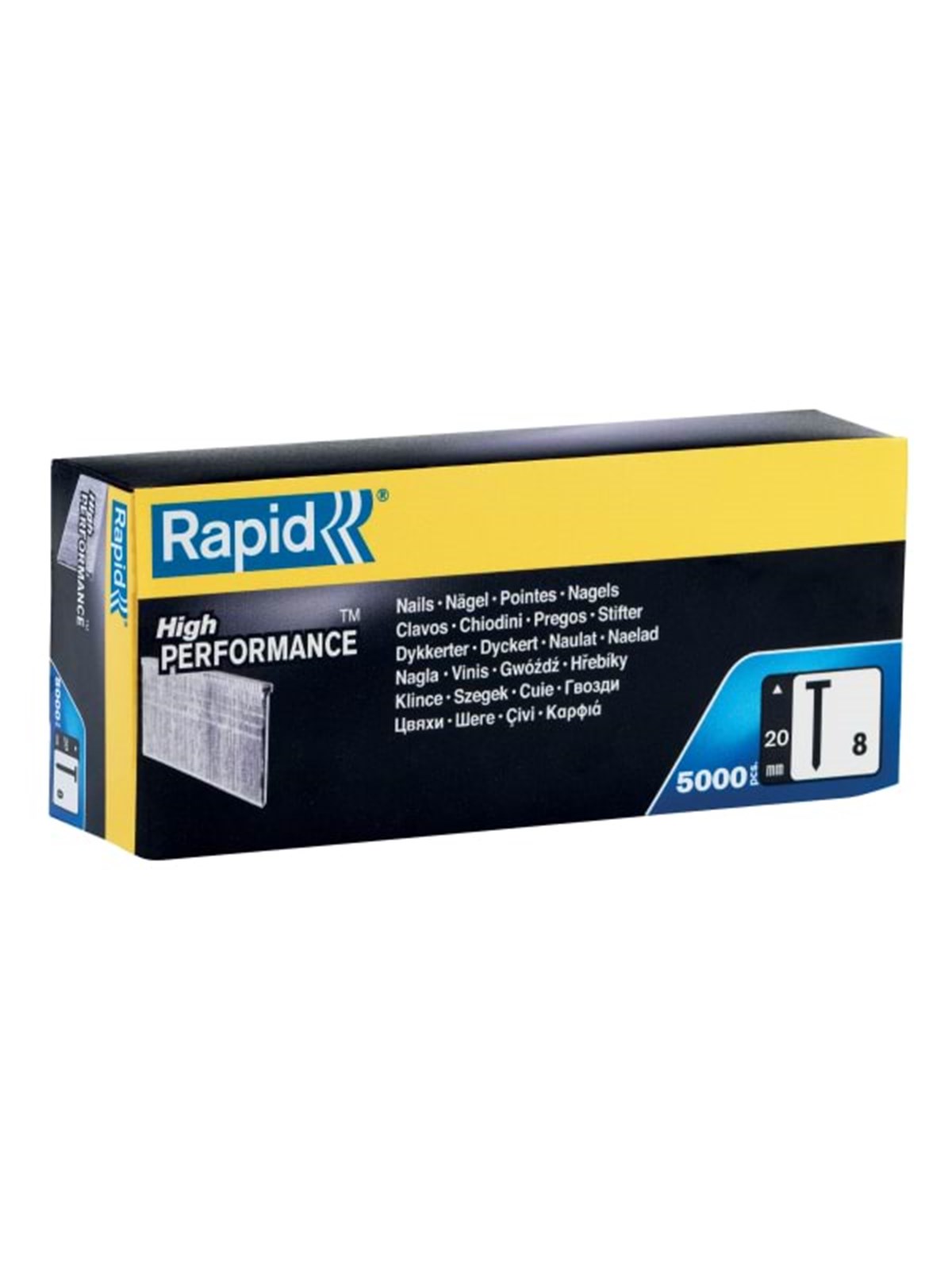 Rapid Brads 8/20mm. 5M Box