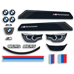 BERG Aufkleber-Set für Reppy BMW Pedal-Gokarts
