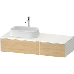 Duravit Waschtischunterschrank wandhängend „Zencha“ 130 × 28,1 × 55 cm
