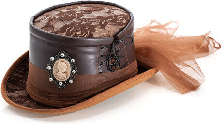 Zylinder "Steampunk-Spitze"