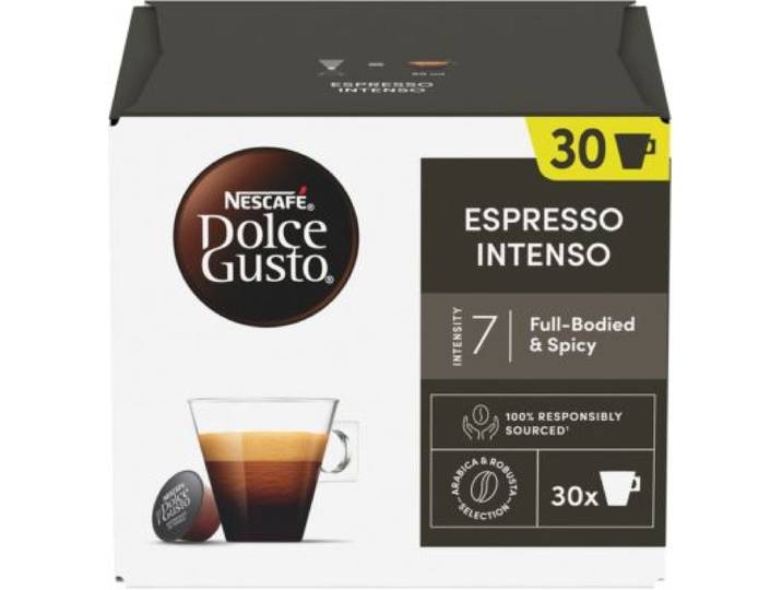 Nestle - Capsules Dolce Gusto Espresso Intenso Crema X30