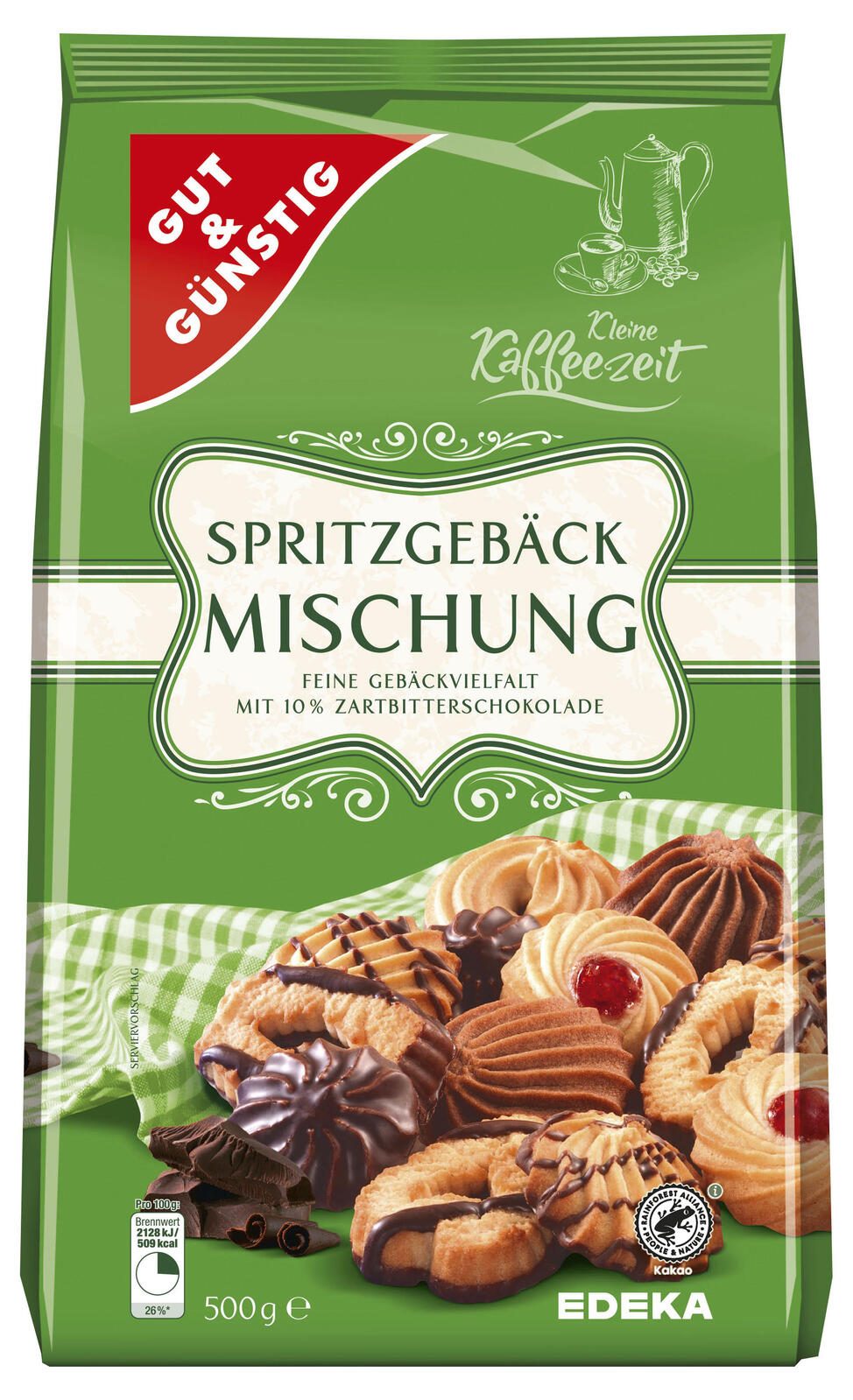 GUT&GÜNSTIG Spritzgebäckmischung 500,0 g 4281443002