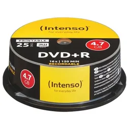 Intenso DVD-Rohlinge »Printable DVD+R« silber