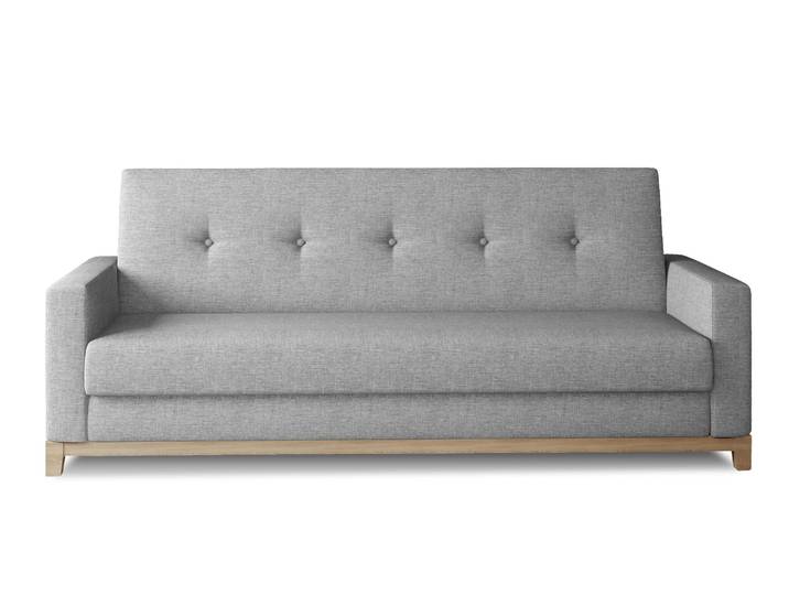 Grau 3-Sitzer Sofa SELENE, ausziehbar