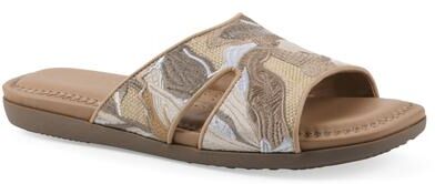 Women's Frankly Slide Sandal by Cliffs in Natural Multi (Size 8 M)