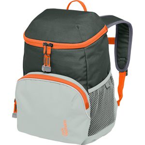 Jack-Wolfskin Kinderrucksack Erlebnis Pack 2020461, grau / orange, ab 2 Jahren, 11 Liter, 330g