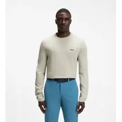 BOSS für Herren. 50556145 Ever-X Pullover beige (S), Lässig, Baumwolle, Langarm