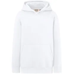 Kinder Hoodie Bio-Baumwolle "562" - 122/128 - Weiß