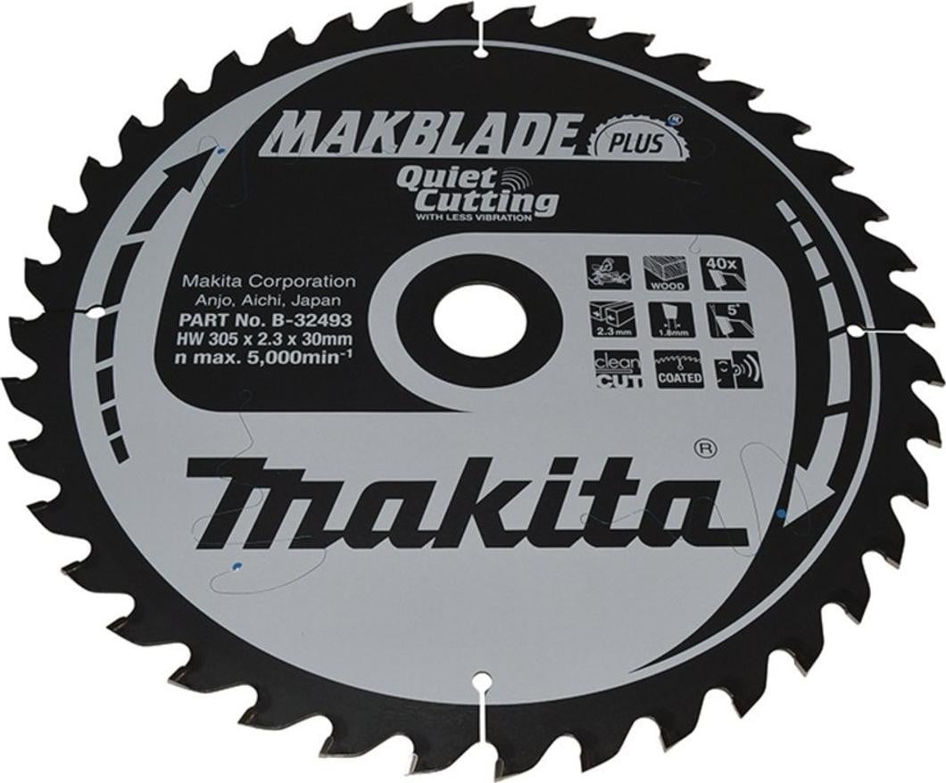 Makita zaagblad MAKBLADE+ 305x30x40Z