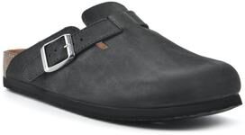 Women's White Mountain Bari Mules by White Mountain in Black Leather (Size 11 M)