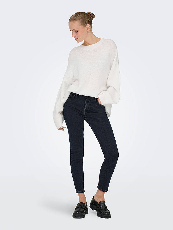 JDY Pullover in Weiß - M