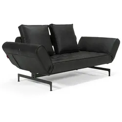 INNOVATION LIVING Schlafsofa Ghia Laser Lederoptik Black