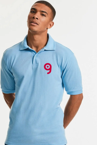 Polo Uomo Resistente 65/35, Taglie Fino 4XL, Lavabile 60°, Regular Personalizzate o neutre Russell