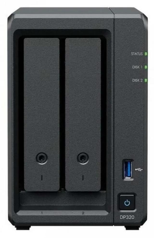 Synology DP320 Backup-systeem met 2 bays