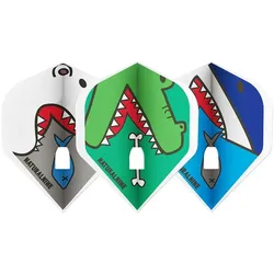 L-Style Natural9 Caution Predators White L1PRO Flights
