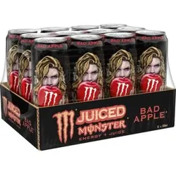 Monster Energy Juiced Bad Apple 12x 500ml