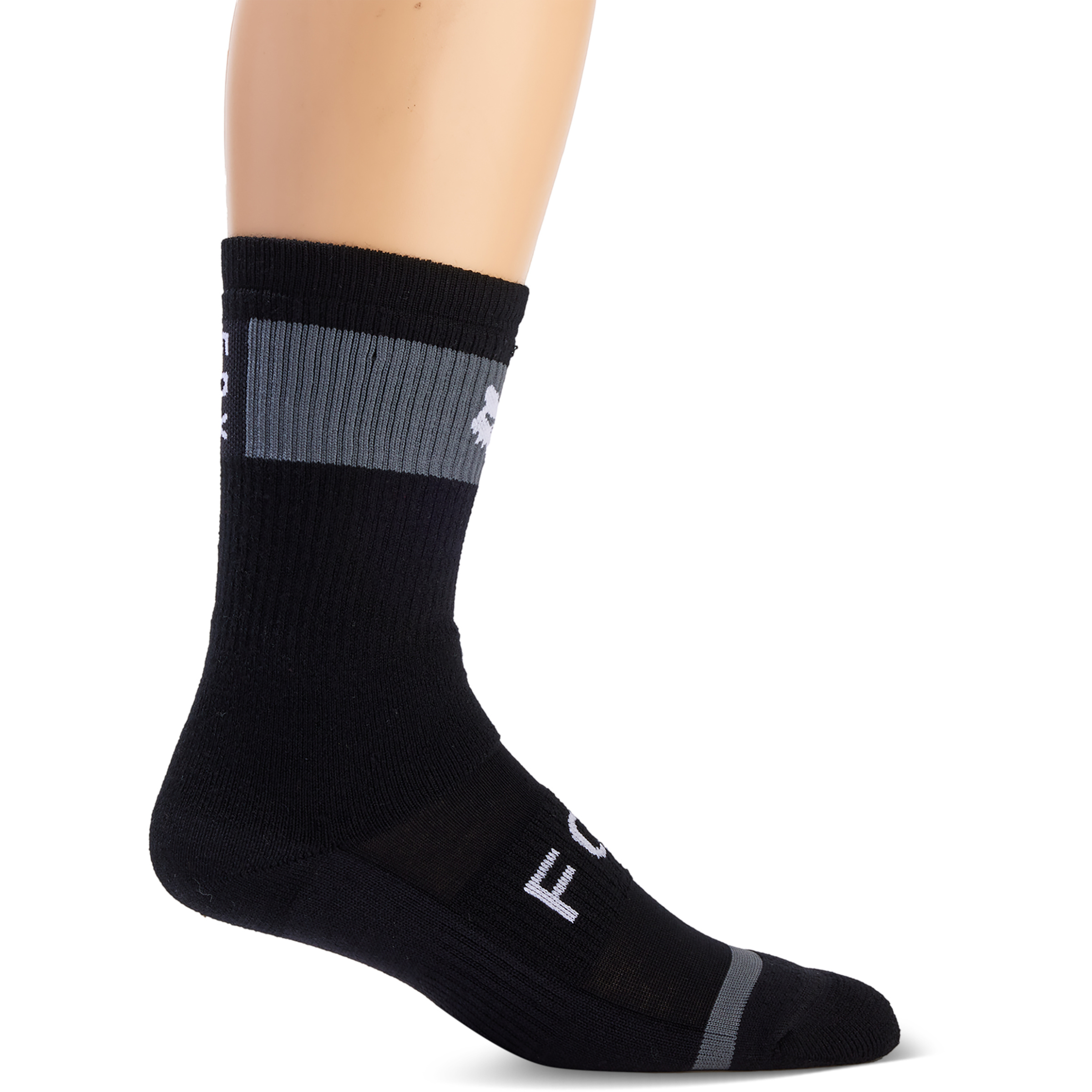 Fox 8" Defend Winter Fahrradsocken schwarz Größe 43 Mountainbike | Commuting | Gravel Elastisch