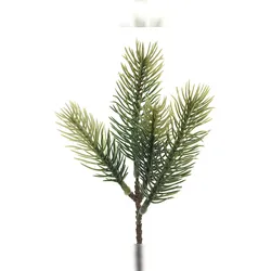 Christmas Decorations Künstliche Tannenzweige 20cm Dekozweige Kunstzweige PE Spritzguss wie echt klein