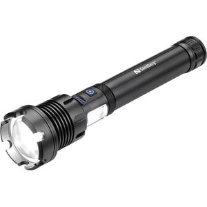 Sandberg Taschenlampe 421-09, schwarz, LED, aufladbar, 1.000 Lumen, 26 cm, wasserfest