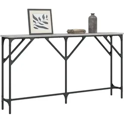 vidaXL, Konsolentisch, Konsolentisch Grau Sonoma 140x23x75 cm (23 x 140 x 75 cm)