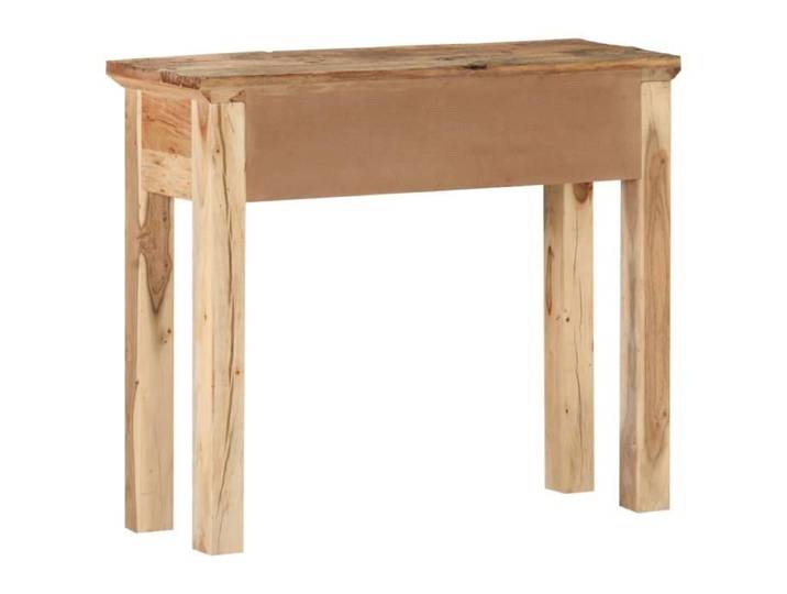 Table console en bois d'acacia et de récupération - VINGVO - SWT(320381) - 90 5x30x75 cm - 2 tiroirs