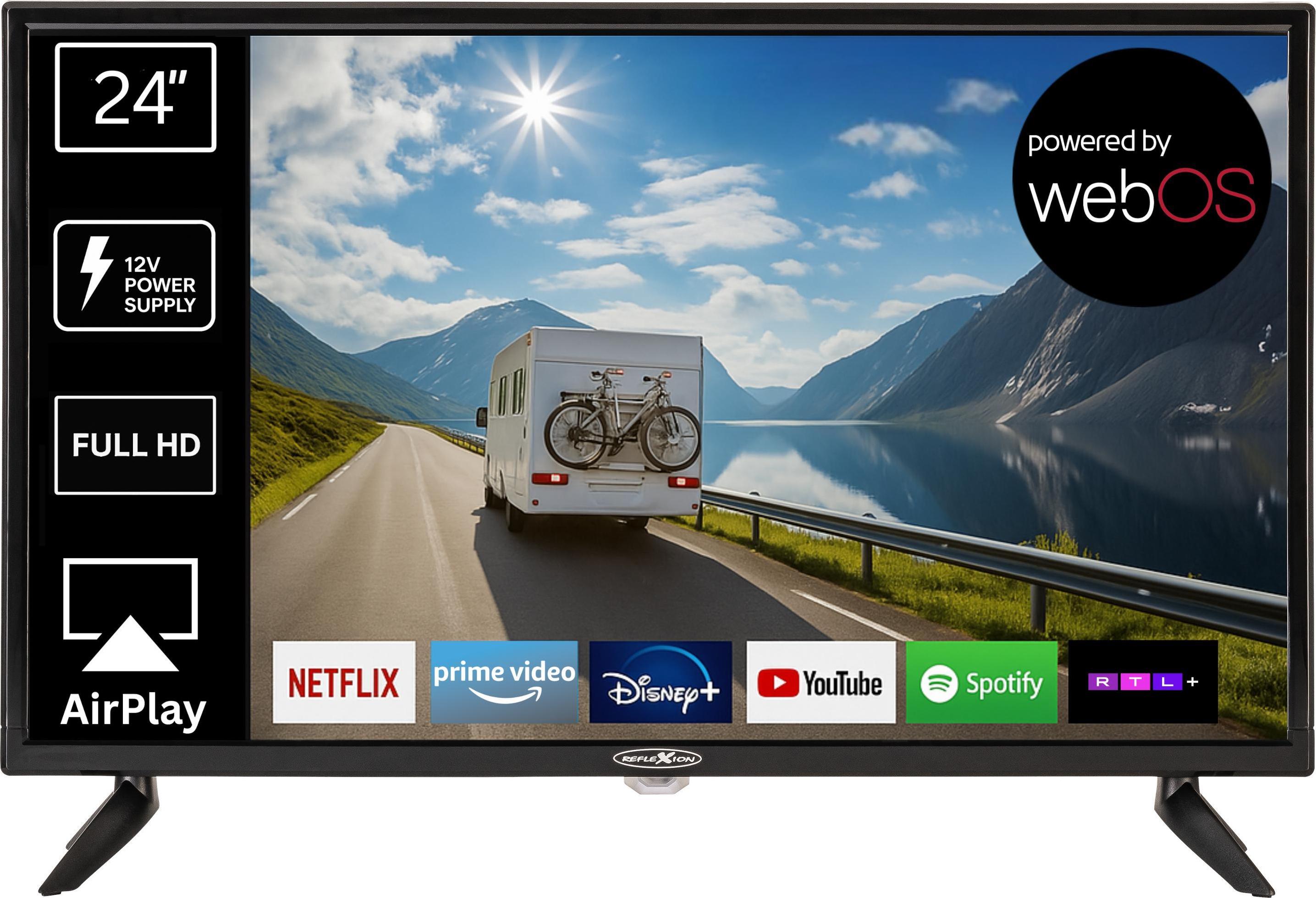 Reflexion LED24IBT, 61 cm (24"), 1920 x 1080 Pixel, DLED, Smart-TV, WLAN, Schwarz