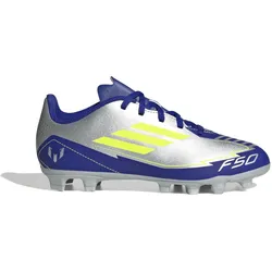 Adidas, Jungen, Fussballschuhe, F50 Club Messi FG/MG (36 2/3), Silber