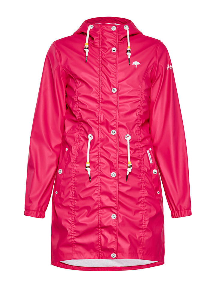 Schmuddelwedda Regenmantel in Pink - XXL