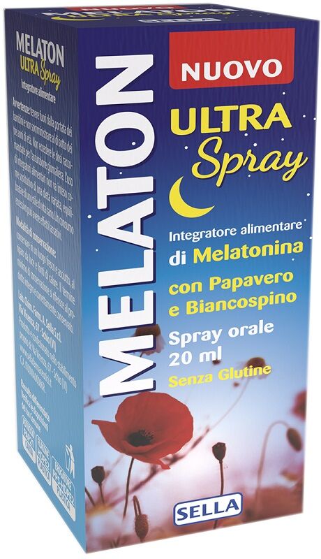 SELLA Srl MELATON Ultra Spray Orale 20ml