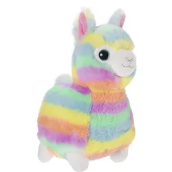 Müller - Toy Place - Plüschtier Alpaka Rainbow, 26 cm