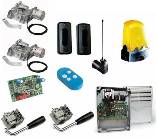 Came U1924 Kit Frog-Ae Automazione Cancello Battente Interrato Con Encoder
