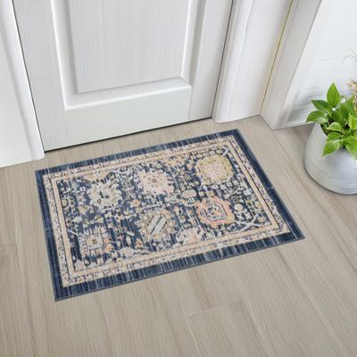 Alise Rugs Crosswood Alyssa Traditional Floral Indoor Polyester Area Rug