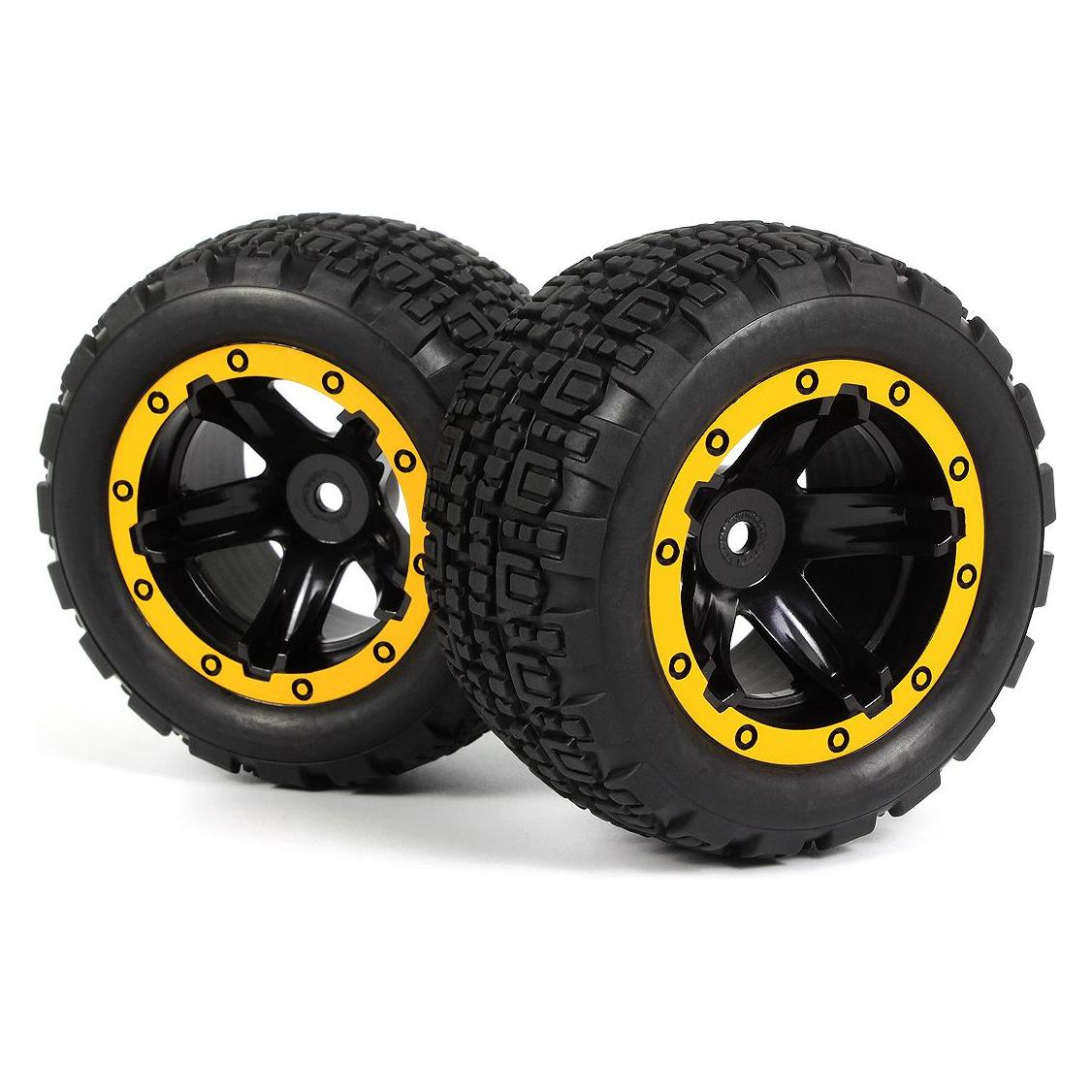 Wittmax Slyder ST Wheels/Tires Assembled (Black/Yellow) (540261)