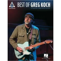 Best of Greg Koch: 15 Favorites Chock-Full of Gristle! - Guitar Recorded Versions Songbook, Fachbücher
