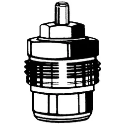 Heimeier Thermostat-Ersatz-Oberteil 2101-02.299 DN 10/15/20, mit Voreinstellung