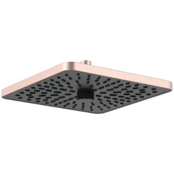 Ideal Standard Alu+ Idealrain Kopfbrause BE223RO 2 Funktionen, Ø 26x26cm, eckig, 12 l/min, rosé
