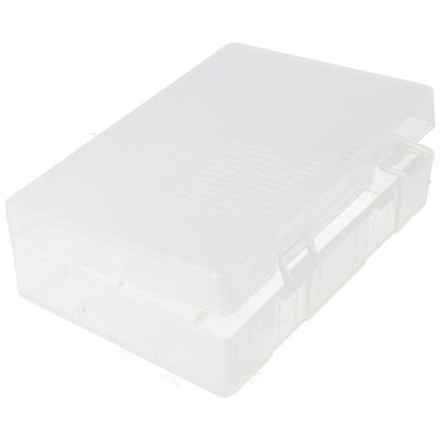 Soshine Akku-Aufbewahrungsbox für 4x 26650 max. Akkulänge bei 71,2mm, der 26650er AccuSafe