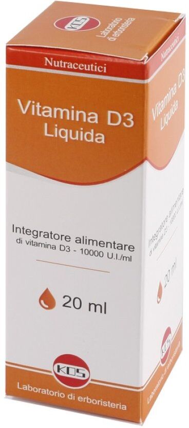 KOS Srl VITAMINA D LIQ 20ML 10000UI/ML