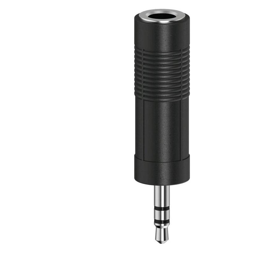 Hama Audio-Adapter, 3,5-mm-Klinken-Stecker - 6,3-mm-Klinken-Kupplung, Stereo (00305038)