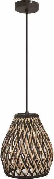 Hanglamp Carmina Reality zwart metaal B/D/H: 120 x 20 x 20 cm
