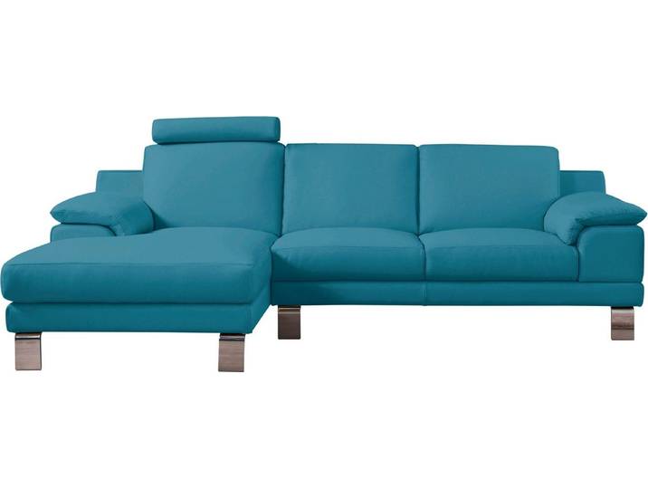 Egoitaliano Ecksofa Shakira, Design & Sitzkomfort auf hohem Niveau, Breite 236cm, L-Form, mit Recamiere, L-Form, edle Füße
