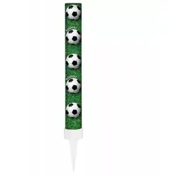 Fußball-Motiv Tortenfeuerwerk – 12 cm, 1 Stück
