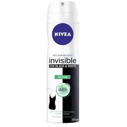 Nivea Black & White Active Deodorant Spray 200ml
