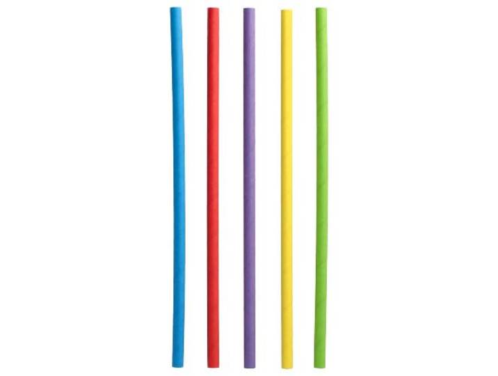 3000 Shake-Halme aus Papier pure Ø 8 mm · 25 cm bunt Strohhalme Trinkhalme farbig sortiert