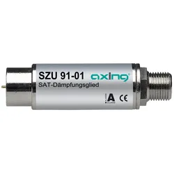 Axing SZU91-01 Dämpfungsglied, F-Buchse, F-Stecker SZU09101 SZU 91-01