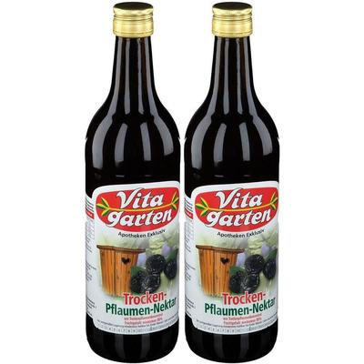 Vitagarten Trockenpflaumen Saft 2x 2x750 ml